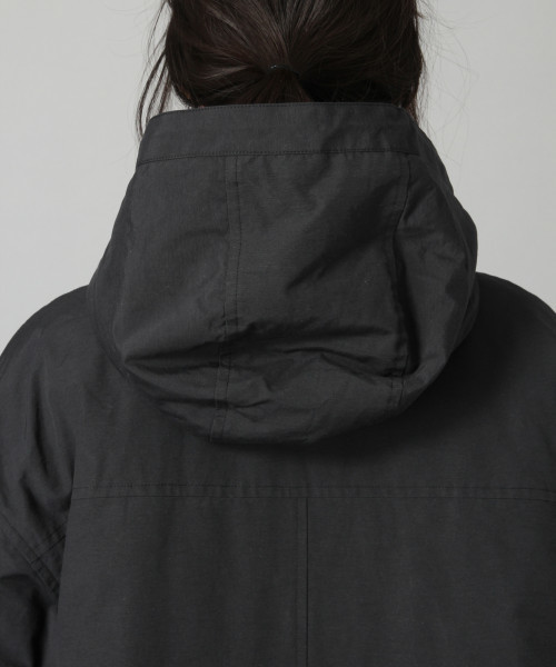 LOWRYS FARM（ローリーズファーム）の「ＷＰナカワタマンパ　821518（マウンテンパーカー・レディース・ブラック/ベージュ/パープル・MEDIUM/LARGE）」の17枚目の写真