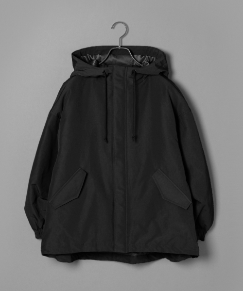 LOWRYS FARM（ローリーズファーム）の「ＷＰナカワタマンパ　821518（マウンテンパーカー・レディース・ブラック/ベージュ/パープル・MEDIUM/LARGE）」の20枚目の写真