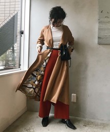 Ameri VINTAGE�i�A�������B���e�[�W�j�́uLOOSE GOWN COAT�i�e�[���[�h�W���P�b�g�j�v