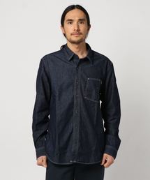 Timberland（ティンバーランド）の「メンズ 長袖 モムフォード リバー ユーティリティ デニム シャツ（シャツ/ブラウス）」