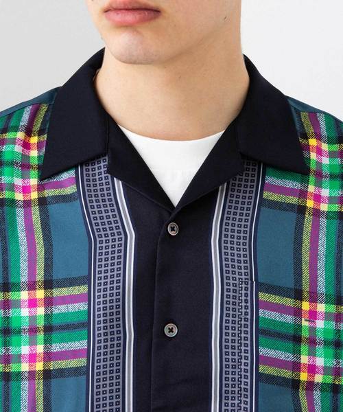 UNITED TOKYO（ユナイテッドトウキョウ）の「カラータータンオープンカラー（シャツ/ブラウス・メンズ・ベージュ/ネイビー・1/2/3）」の6枚目の写真