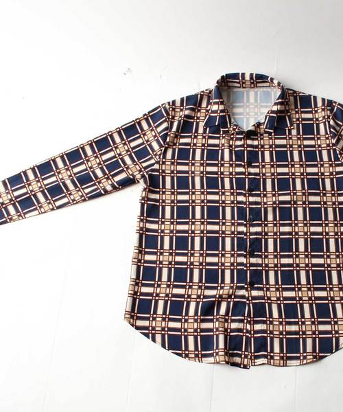 チェック柄シャツ チェック柄シャツ