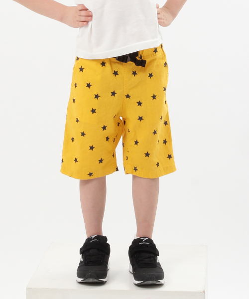 GLOBAL WORK（グローバルワーク）の「【キッズ】ソフトタッチメンアサガラショートパンツ/819115（その他パンツ・キッズ・ダークブルー/ブルー系その他7/ベージュ系その他3/その他1/ライトブルー/ネイビー/カーキ/ブルー/ブラック/イエロー・LARGE/SMALL/MEDIUM/XX-LARGE/X-LARGE）」の9枚目の写真