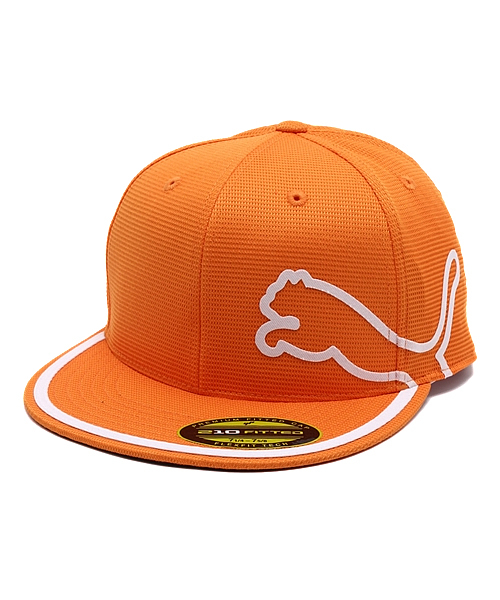 PUMA（プーマ）の「パフォーマンス モノライン210キャップ- PUMA GOLF（キャップ・メンズ・ブルー/ブラック/オレンジ/ホワイト×ブラック・L/XL）」の4枚目の写真