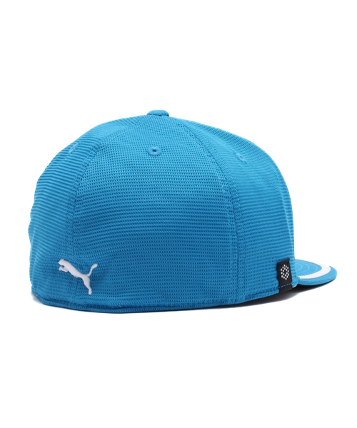 PUMA（プーマ）の「パフォーマンス モノライン210キャップ- PUMA GOLF（キャップ・メンズ・ブルー/ブラック/オレンジ/ホワイト×ブラック・L/XL）」の7枚目の写真