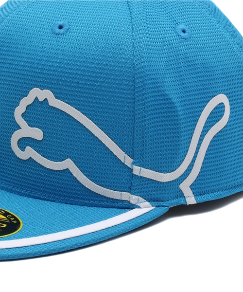 PUMA（プーマ）の「パフォーマンス モノライン210キャップ- PUMA GOLF（キャップ・メンズ・ブルー/ブラック/オレンジ/ホワイト×ブラック・L/XL）」の9枚目の写真