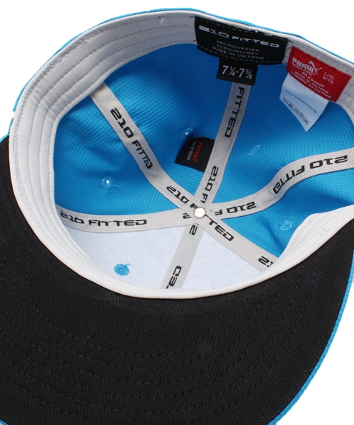 PUMA（プーマ）の「パフォーマンス モノライン210キャップ- PUMA GOLF（キャップ・メンズ・ブルー/ブラック/オレンジ/ホワイト×ブラック・L/XL）」の12枚目の写真