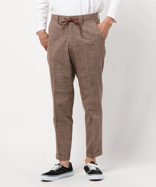 EDIFICE（エディフィス）の「TR スラブ イージーテーパードパンツ（その他パンツ・メンズ・ブラウン/ネイビー/チャコールグレー・LARGE/MEDIUM/SMALL/X-LARGE）」の7枚目の写真