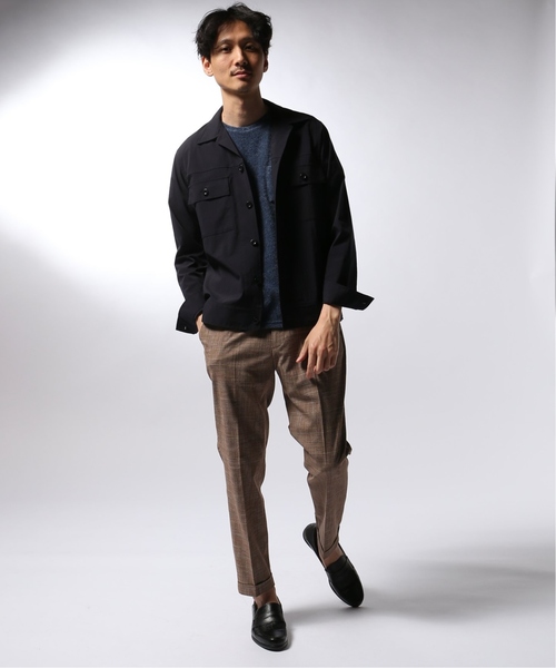 EDIFICE（エディフィス）の「TR スラブ イージーテーパードパンツ（その他パンツ・メンズ・ブラウン/ネイビー/チャコールグレー・LARGE/MEDIUM/SMALL/X-LARGE）」の9枚目の写真