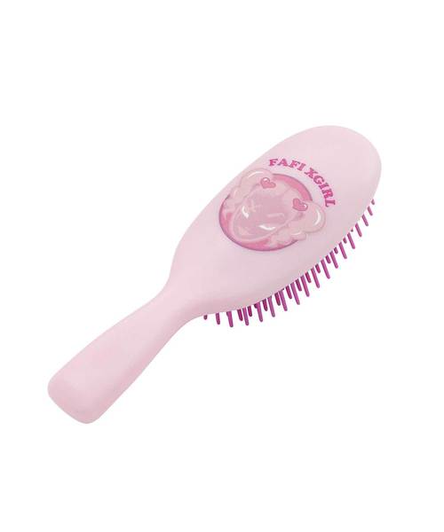 X-girl(エックスガール)の「X-girl x FAFI HAIR BRUSH(その他ボディ・ヘアケア/雑貨)」|ピンク