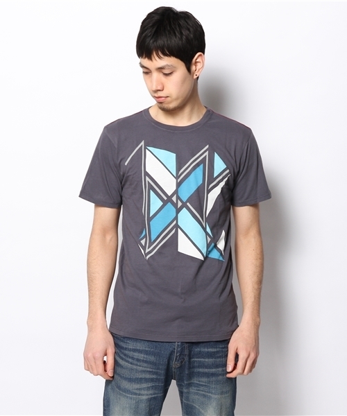 BAYFLOW(ベイフロー)の「BAYFLOW/【TOPO RANCH】PANEL2/T(Tシャツ/カットソー・メンズ・ネイビー・SMALL/MEDIUM)」の4枚目の写真