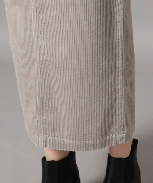 LOWRYS FARM（ローリーズファーム）の「USAコットンコーデュロイスカート 849344（スカート・レディース・アイボリー/ブラック/ベージュ/グリーン/グレー/ブラウン・MEDIUM/LARGE）」の16枚目の写真