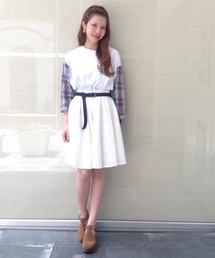 Kastane | 【Kastane】Wタックステッチスカート(スカート)