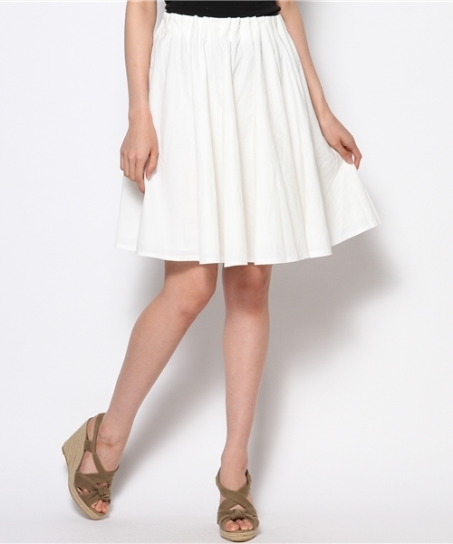 Kastane（カスタネ）の「【Kastane】Wタックステッチスカート（スカート・レディース・その他18/インディゴブルー/ホワイト・FREE）」の8枚目の写真