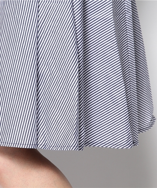 Kastane（カスタネ）の「【Kastane】Wタックステッチスカート（スカート・レディース・その他18/インディゴブルー/ホワイト・FREE）」の11枚目の写真