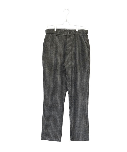 MinoriTY(マイノリティ)の「【MinoriTY】ウールライクストライプ生地ワイドテーパードスラックス ワイドパンツ メンズ 秋服 冬服(スラックス・メンズ・ブラウン/ブラック/ベージュ/チャコール/ベージュ系その他/ブラック系その他/ブラウン系その他・M/L/S)」の17枚目の写真