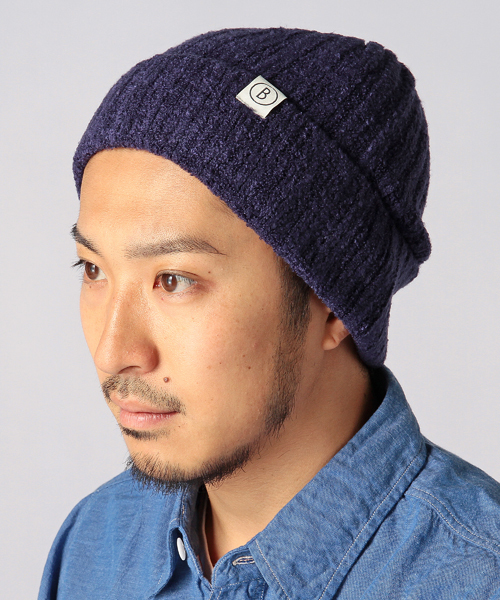 BEAMS(ビームス)の「◎BEAMS / マシュマロ ワッチキャップ(ニットキャップ/ビーニー・メンズ・グレー/ブラック/ワイン/ネイビー・ONE SIZE)」の4枚目の写真