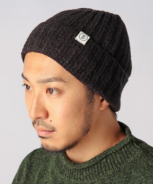 BEAMS(ビームス)の「◎BEAMS / マシュマロ ワッチキャップ(ニットキャップ/ビーニー・メンズ・グレー/ブラック/ワイン/ネイビー・ONE SIZE)」の2枚目の写真
