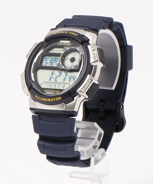CASIO(カシオ)の「/CASIO(カシオ)/ワールドデジタル(デジタル腕時計・メンズ・ブラック/ネイビー/レッド/カーキ/オレンジ/ブラック×シルバー/ブラック×ゴールド・FREE)」の5枚目の写真