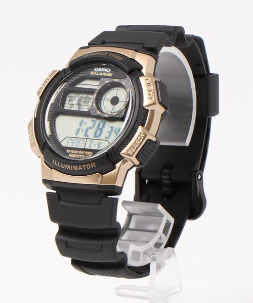 CASIO(カシオ)の「/CASIO(カシオ)/ワールドデジタル(デジタル腕時計・メンズ・ブラック/ネイビー/レッド/カーキ/オレンジ/ブラック×シルバー/ブラック×ゴールド・FREE)」の3枚目の写真