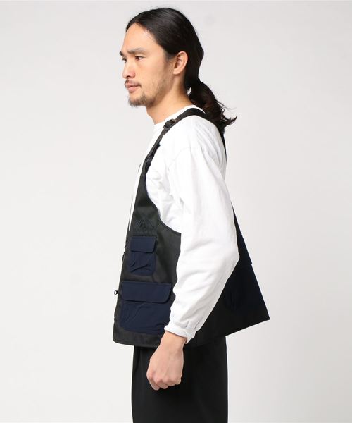 go slow caravan（ゴースローキャラバン）の「MOUNTAIN MANIA/マウンテンマニア FISHIMG VEST COLOR SCHEME（ベスト・メンズ・ブラック/ベージュ/カーキ・MEDIUM/LARGE）」の11枚目の写真