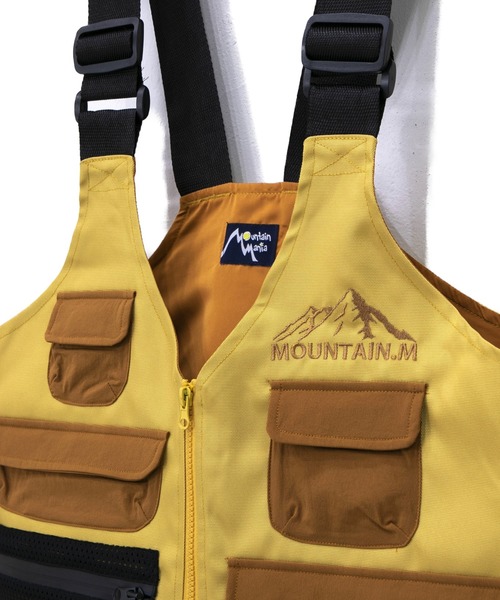 go slow caravan（ゴースローキャラバン）の「MOUNTAIN MANIA/マウンテンマニア FISHIMG VEST COLOR SCHEME（ベスト・メンズ・ブラック/ベージュ/カーキ・MEDIUM/LARGE）」の16枚目の写真