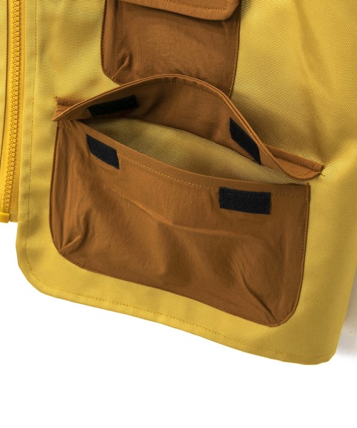 go slow caravan（ゴースローキャラバン）の「MOUNTAIN MANIA/マウンテンマニア FISHIMG VEST COLOR SCHEME（ベスト・メンズ・ブラック/ベージュ/カーキ・MEDIUM/LARGE）」の7枚目の写真