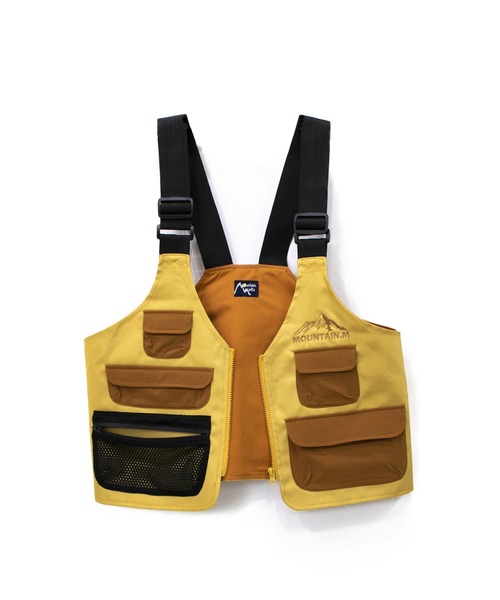go slow caravan（ゴースローキャラバン）の「MOUNTAIN MANIA/マウンテンマニア FISHIMG VEST COLOR SCHEME（ベスト・メンズ・ブラック/ベージュ/カーキ・MEDIUM/LARGE）」の14枚目の写真