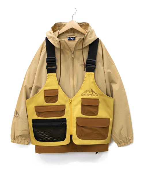 go slow caravan（ゴースローキャラバン）の「MOUNTAIN MANIA/マウンテンマニア FISHIMG VEST COLOR SCHEME（ベスト・メンズ・ブラック/ベージュ/カーキ・MEDIUM/LARGE）」の10枚目の写真