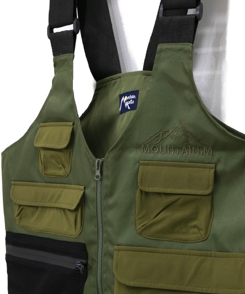 go slow caravan（ゴースローキャラバン）の「MOUNTAIN MANIA/マウンテンマニア FISHIMG VEST COLOR SCHEME（ベスト・メンズ・ブラック/ベージュ/カーキ・MEDIUM/LARGE）」の13枚目の写真