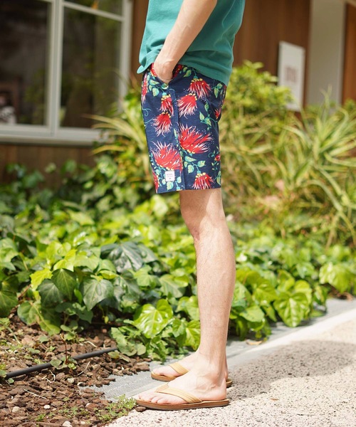 roial（ロイアル）の「R901MCO03E / ROIAL（ロイアル）花柄2WAY水着&ショートパンツ（水着・メンズ・ホワイト/ネイビー・SMALL/MEDIUM/LARGE）」の18枚目の写真