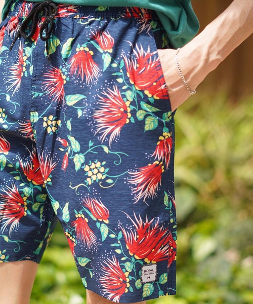 roial（ロイアル）の「R901MCO03E / ROIAL（ロイアル）花柄2WAY水着&ショートパンツ（水着・メンズ・ホワイト/ネイビー・SMALL/MEDIUM/LARGE）」の20枚目の写真