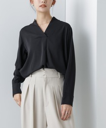 【WEB限定】とろみブラウス