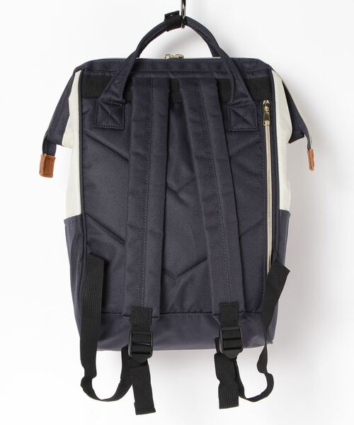 anello（アネロ）の「WEGO/anello 口金リュック（バックパック/リュック・レディース・ブラック/ネイビー/サックスブルー/その他1/その他2/グレー系その他/ピンク系その他/トリコロール/レッド/カーキ/ブルー・FREE）」の16枚目の写真