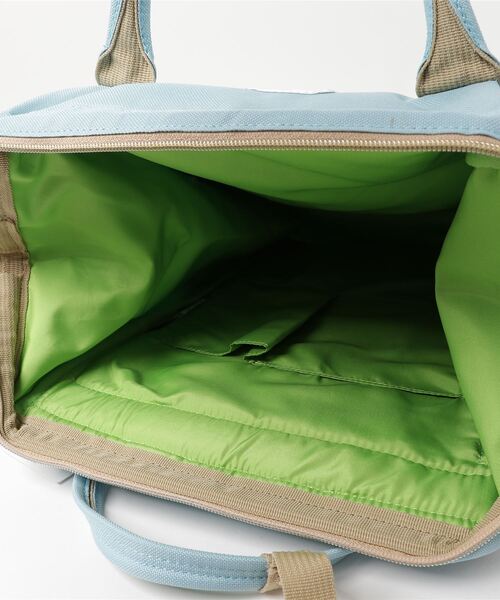 anello（アネロ）の「WEGO/anello 口金リュック（バックパック/リュック・レディース・ブラック/ネイビー/サックスブルー/その他1/その他2/グレー系その他/ピンク系その他/トリコロール/レッド/カーキ/ブルー・FREE）」の21枚目の写真