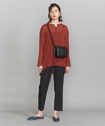 BEAUTY&YOUTH UNITED ARROWS | BY ポリエステルツイルテーパード9分丈パンツ о(その他パンツ)