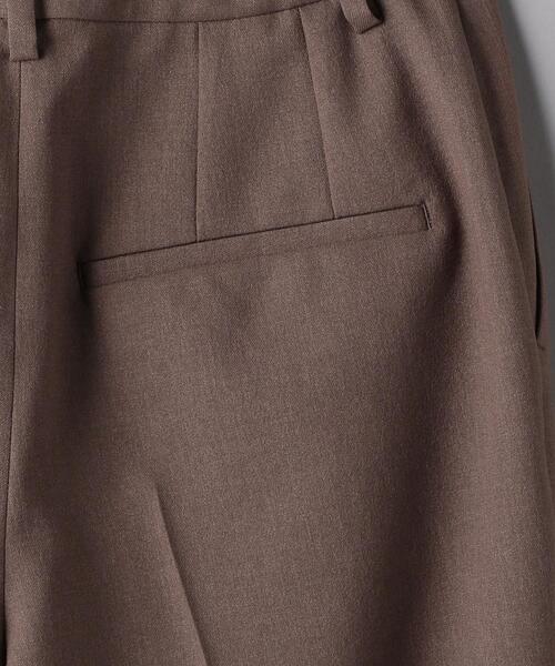 BEAUTY&YOUTH UNITED ARROWS（ビューティーアンドユースユナイテッドアローズ）の「BY ポリエステルツイルテーパード9分丈パンツ о（その他パンツ・レディース・ブラック/オリーブ/モカ・LARGE/MEDIUM/SMALL）」の19枚目の写真