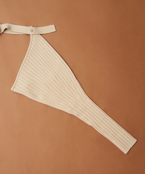 MAISON SPECIAL（メゾンスペシャル）の「ボレロニットカーディガン【MAISON SPECIAL/メゾンスペシャル】（カーディガン/ボレロ・レディース・ブラック/ブルー/ベージュ・FREE）」の9枚目の写真