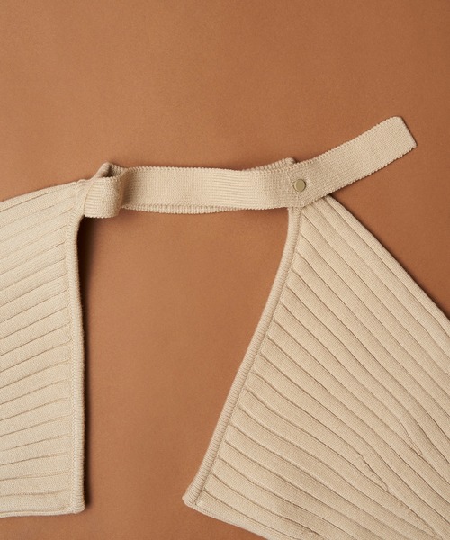 MAISON SPECIAL（メゾンスペシャル）の「ボレロニットカーディガン【MAISON SPECIAL/メゾンスペシャル】（カーディガン/ボレロ・レディース・ブラック/ブルー/ベージュ・FREE）」の11枚目の写真