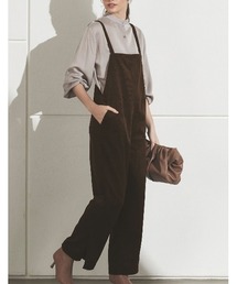 Re:EDIT | [2020A/W PRE ORDER][低身長向けSサイズ対応]コーデュロイサロペット(サロペット/オーバーオール)