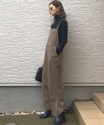 Re:EDIT | [2020A/W COLECTION][低身長向けSサイズ対応]コーデュロイサロペットオールインワン(サロペット/オーバーオール)
