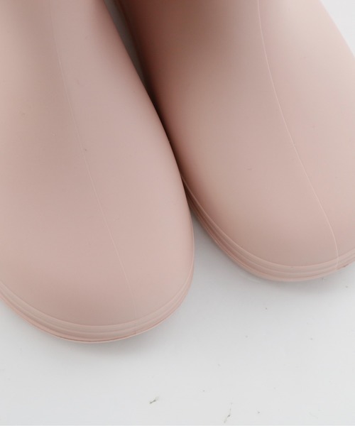 Catherine Cottage(キャサリンコテージ)の「グログランリボンレインブーツ(レインシューズ・キッズ・ネイビー/ピンク・23/22/20/18/17/19/16/21)」の5枚目の写真