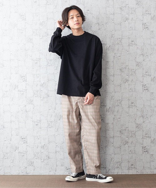 Blue Standard (ブルースタンダード)の「MBさん着用【BLUE STANDARD】オーガニックコットンビッグシルエットロングTシャツ サスティナビリティの原料、染色、労働環境基準をクリア―した商品(Tシャツ/カットソー・メンズ・ホワイト/ブラック/レンガ/オリーブ/ベージュ・MEDIUM/LARGE/X-LARGE)」の15枚目の写真