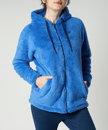 BENETTON (UNITED COLORS OF BENETTON)（ベネトンユナイテッドカラーズオブベネトン）の「【BENETTON / ベネトン】レディース ジップアップボアパーカー アウター  スポーティー アウトドア（パーカー・レディース）」
