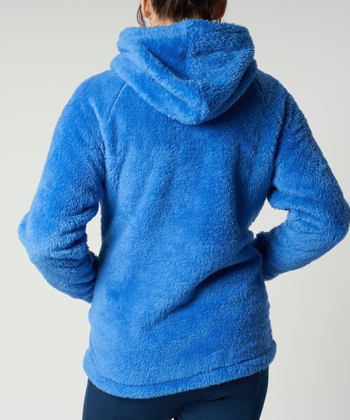 BENETTON (UNITED COLORS OF BENETTON)(ベネトンユナイテッドカラーズオブベネトン)の「【BENETTON / ベネトン】レディース ジップアップボアパーカー アウター スポーティー アウトドア(パーカー・レディース・ブラック/パープル/ブルー・LARGE/SMALL/MEDIUM)」の13枚目の写真