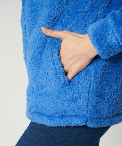 BENETTON (UNITED COLORS OF BENETTON)(ベネトンユナイテッドカラーズオブベネトン)の「【BENETTON / ベネトン】レディース ジップアップボアパーカー アウター スポーティー アウトドア(パーカー・レディース・ブラック/パープル/ブルー・LARGE/SMALL/MEDIUM)」の12枚目の写真