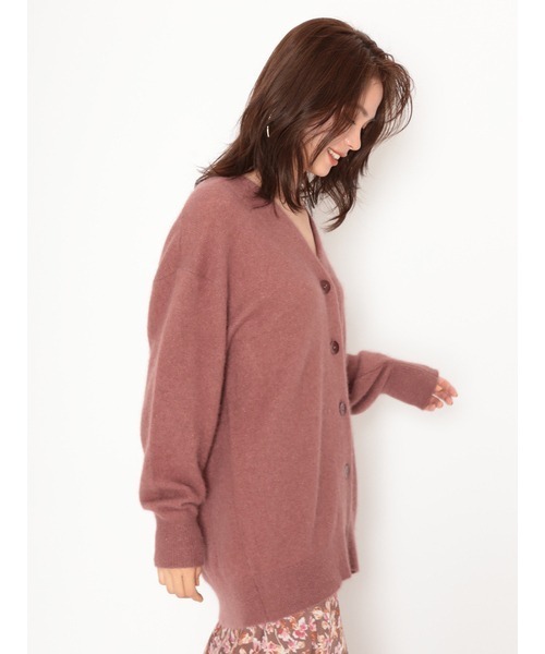 SNIDELスナイデル UVカットボレロ ブラウン カーディガン SNIDELスナイデル UVカットボレロ ブラウン カーディガン