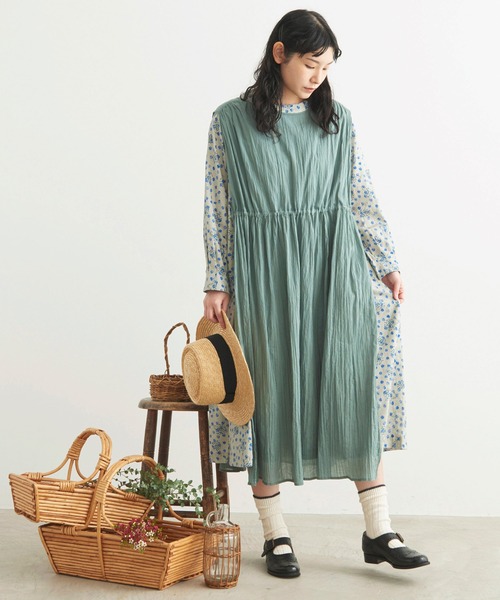 ✴︎リメイクワンピース＊トップスゆったり＊サウスポーキャンティー＊ラムラム☆ ✴︎リメイクワンピース＊トップスゆったり＊サウスポーキャンティー