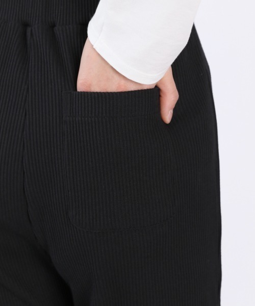 LOWRYS FARM（ローリーズファーム）の「ｓｅｌｆｃｕｔリブフレアパンツ　931748（その他パンツ・レディース・ブラック/ブラウン/イエロー/グリーン/アイボリー・FREE）」の13枚目の写真