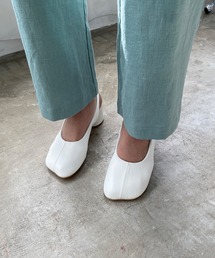 Wide-toe cylinder-heels pumps sb-6 chs106
